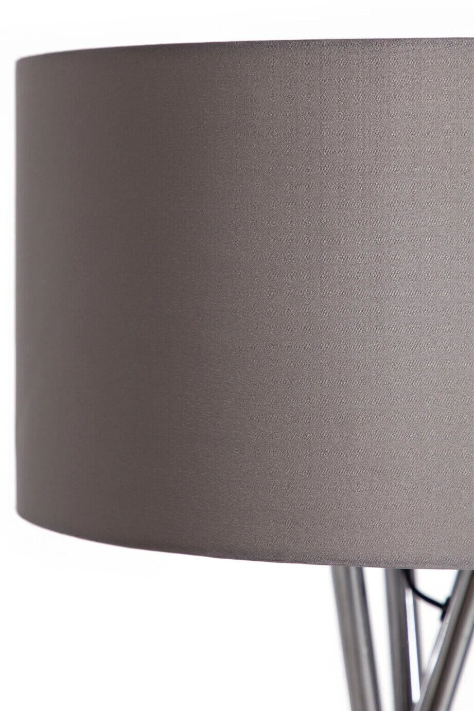 Tripod Floor Lamp - Grey and Chrome