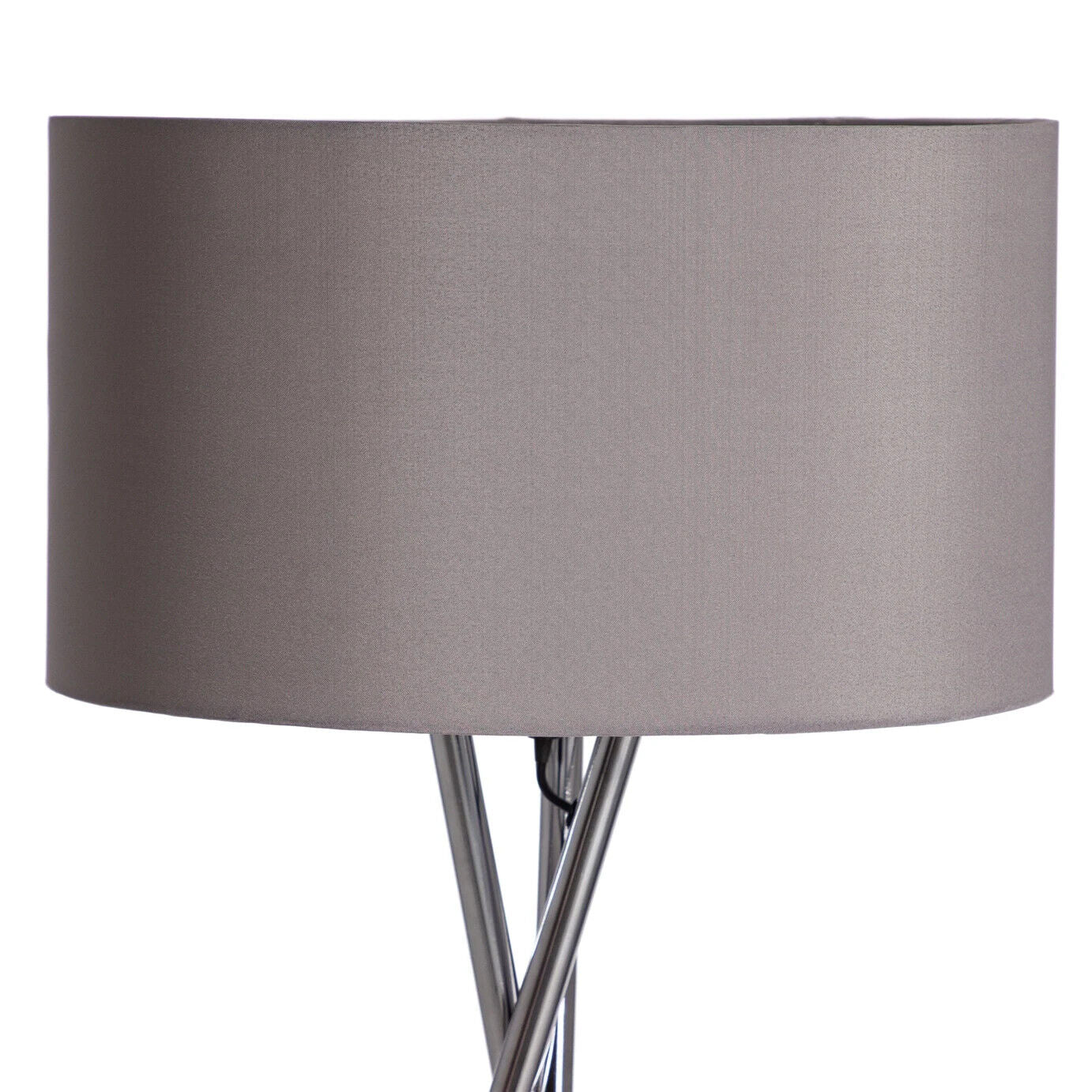 Tripod Floor Lamp - Grey and Chrome