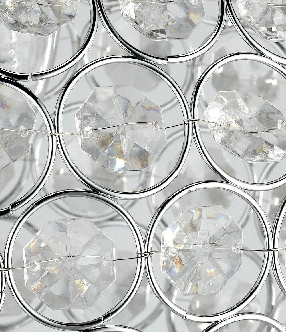Argos Home Clear Beaded Orb Lampshade - 25cm