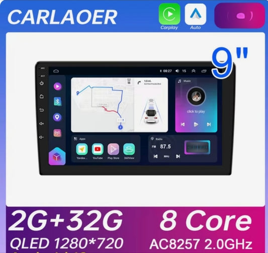 Nissan Navara Np300 2016-2019 Android 13 Double Din 2gb+32gb Camera Included